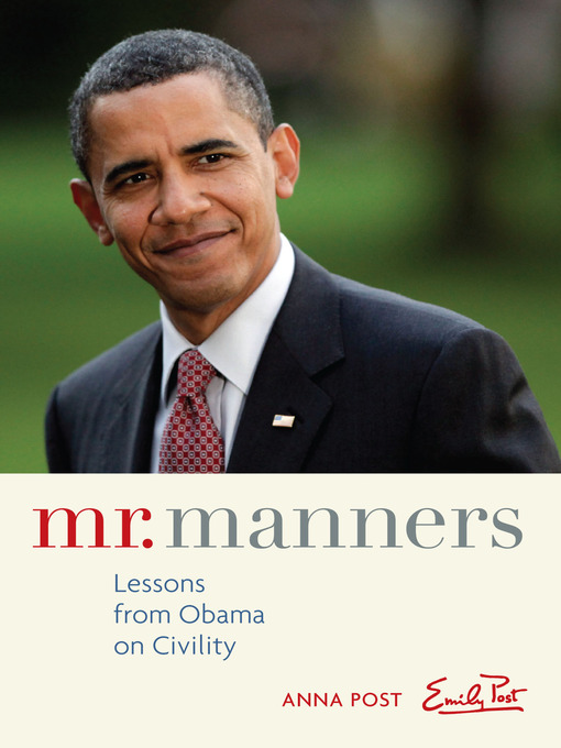 Title details for Mr. Manners by Anna Post - Available